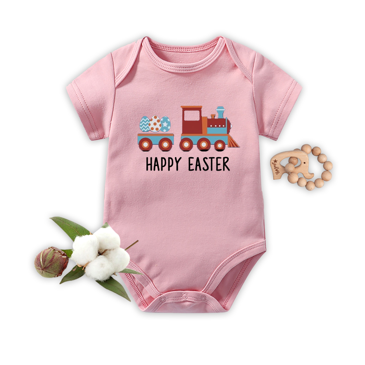 Easter Egg Hunt Train Costume Baby Bodysuit