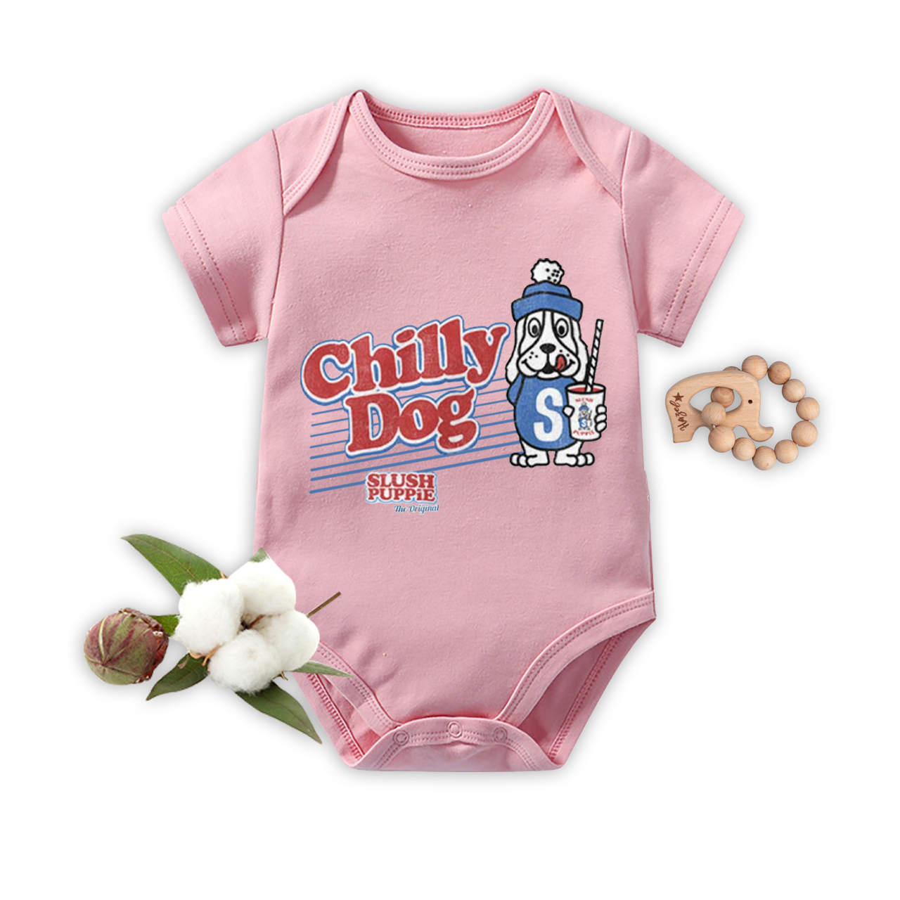 Chilly Dog  Bodysuit For Baby