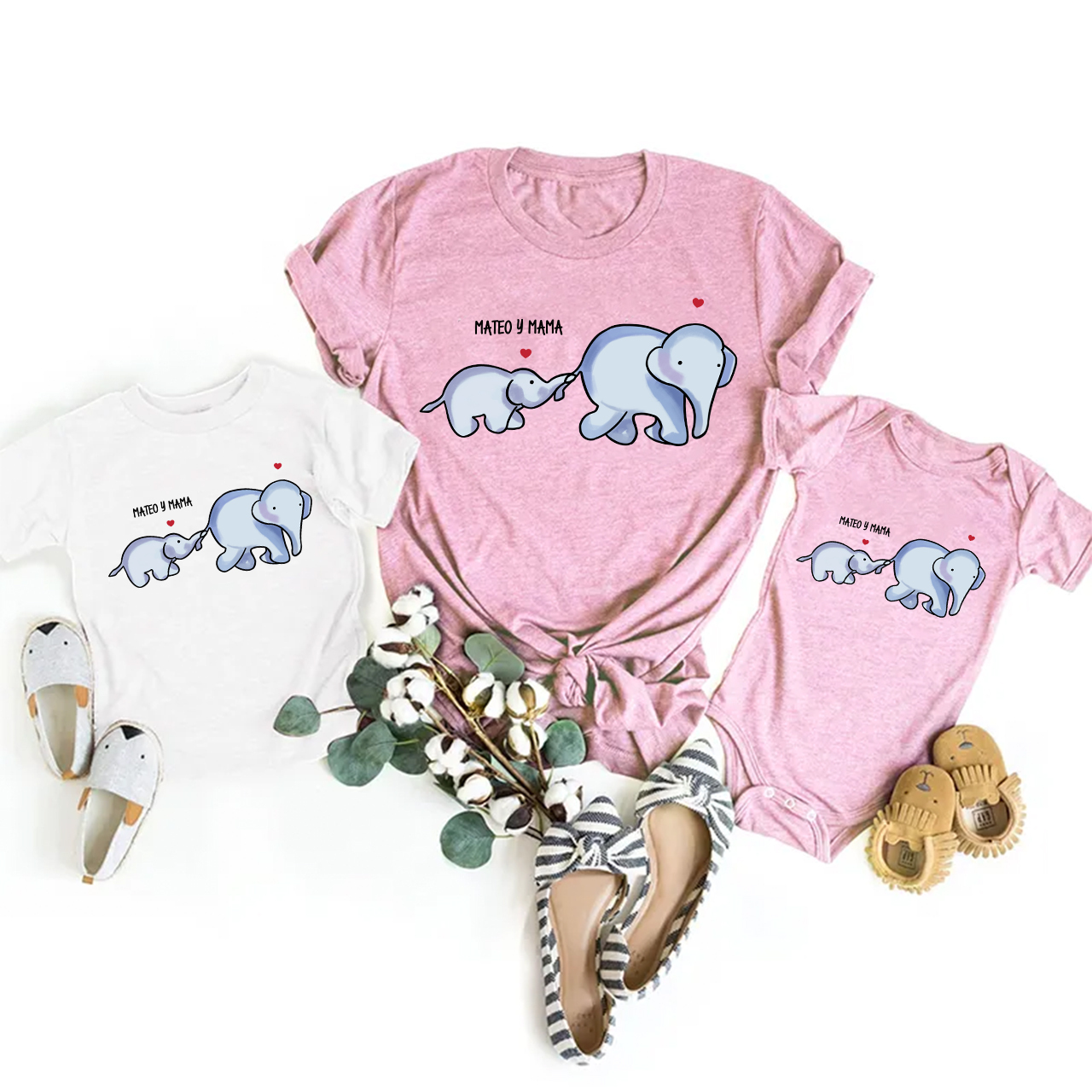 Elephant Mommy Mom&Me Shirt