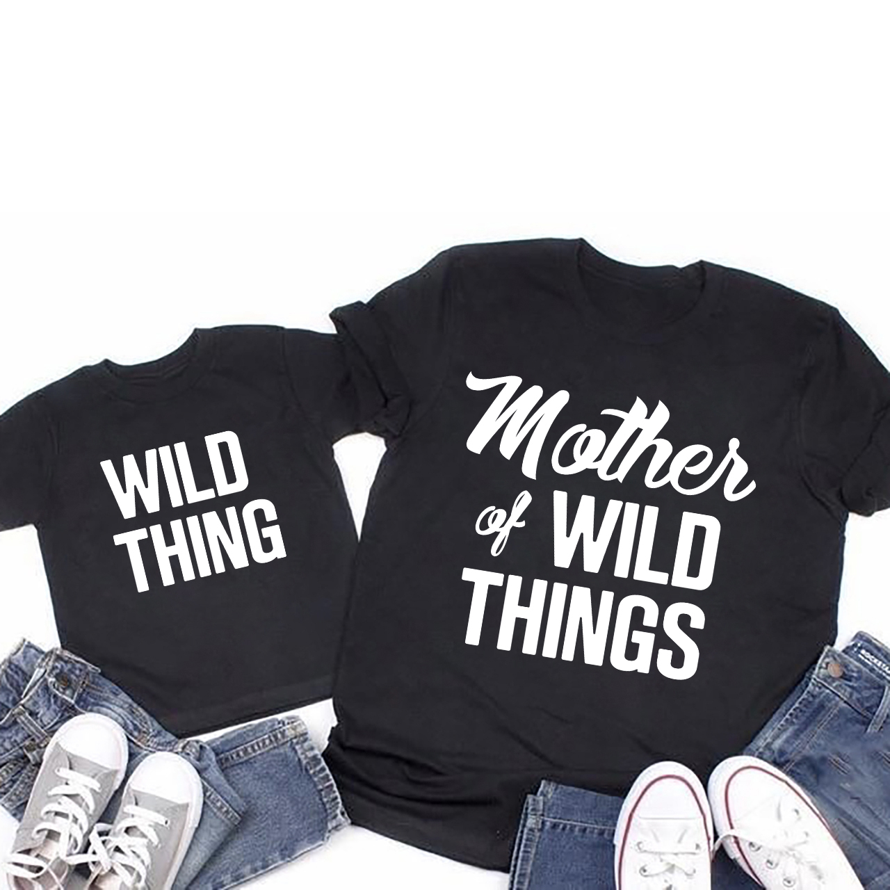 Mother Of WILD THINGS Matching Tees For Mother's Day