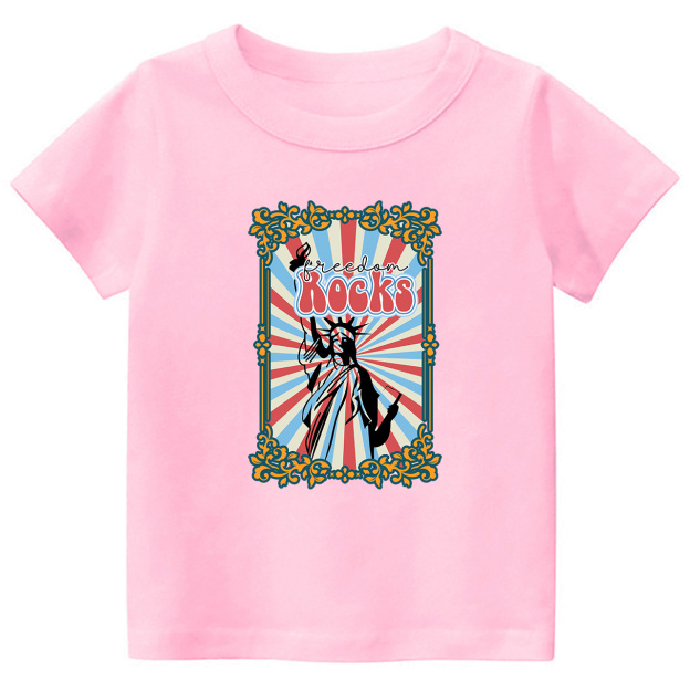 Freedom Rocks Independence Day Toddler Tees