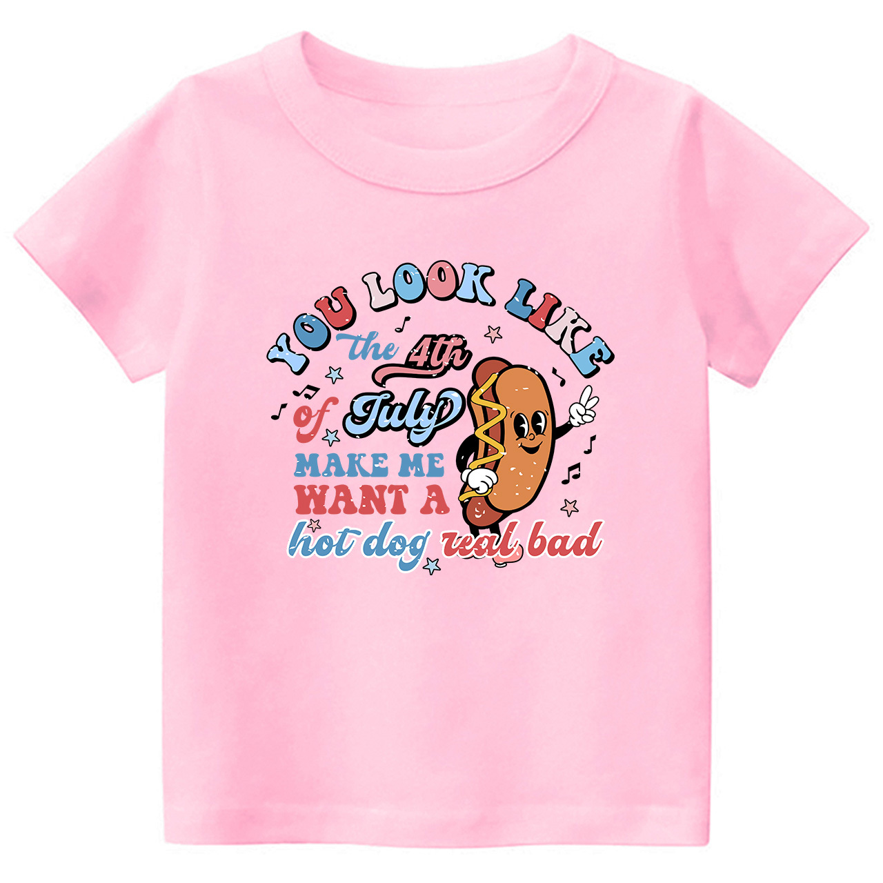 You Look Like The 4 Of July Toddler Tees