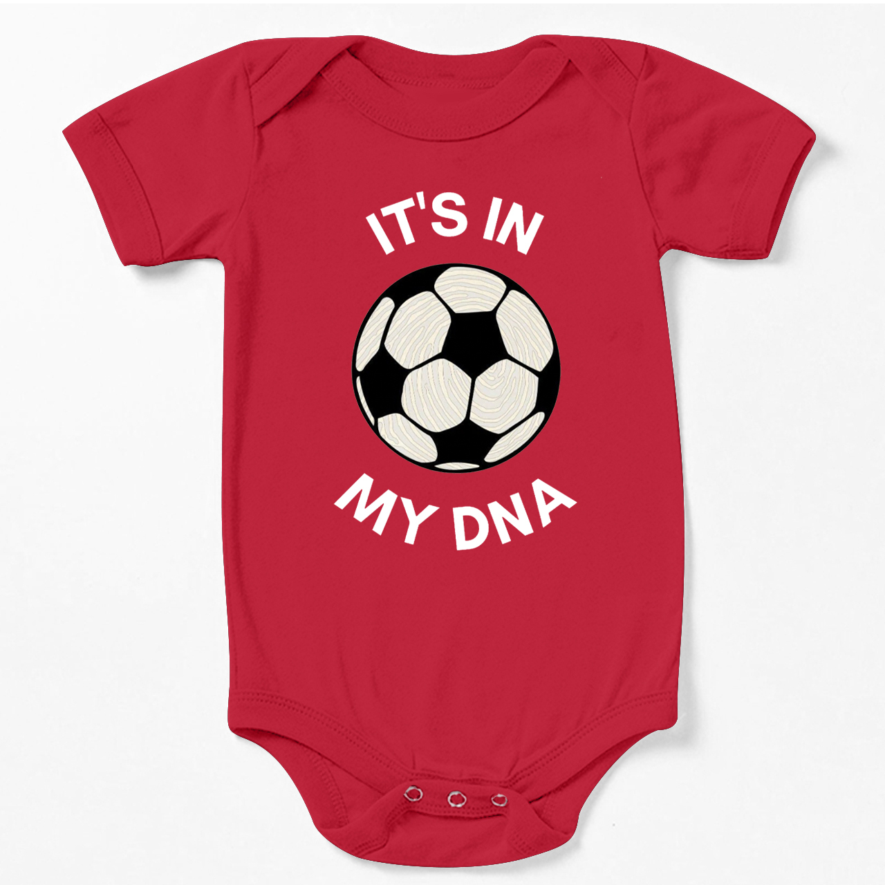 It's In My DNA Soccer Ball Baby Bodysuit