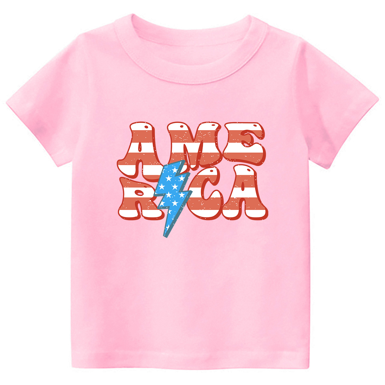 American Independence Day Retro Toddler Tees
