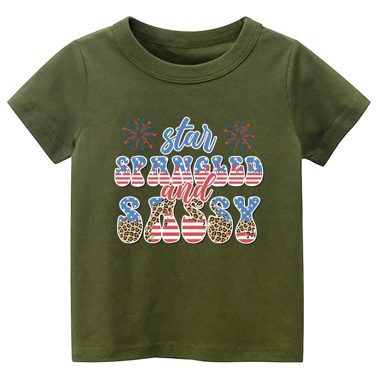 Star Spangled And Sassy Retro Toddler Tees