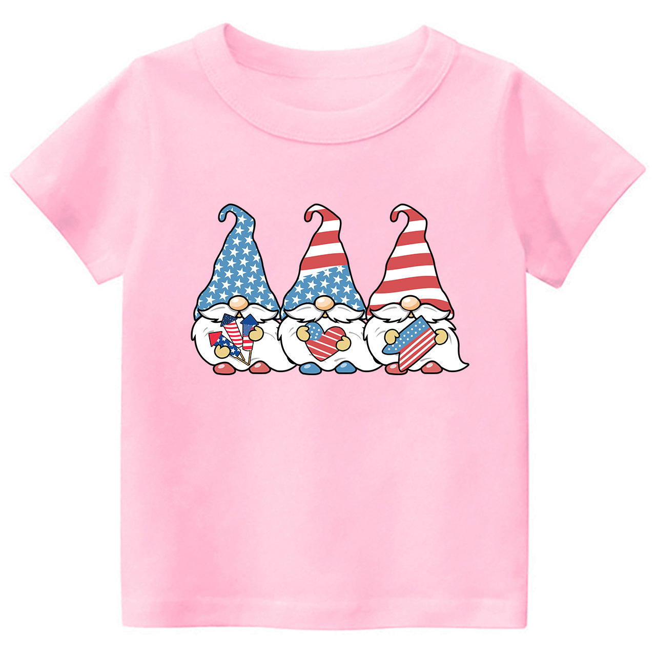 4th Of July Gnome Toddler Tees
