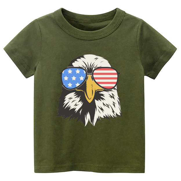 Patriotic 4th Of July Eagle Toddler Tees