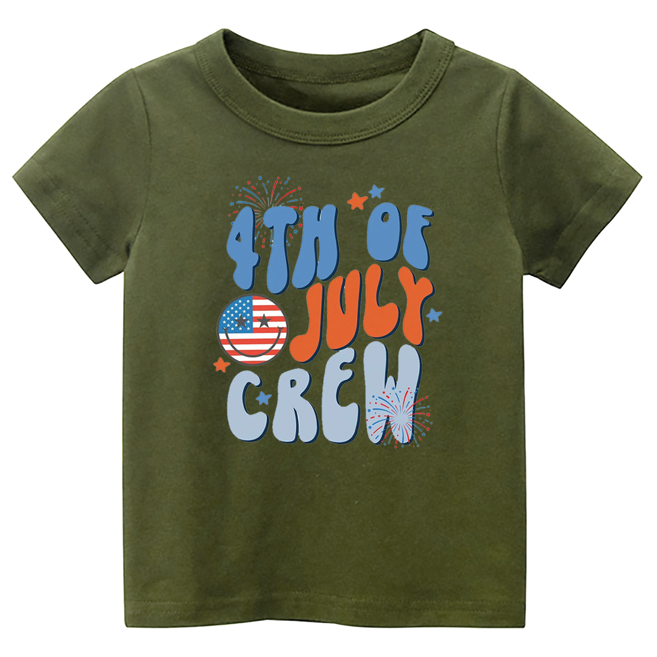 Groovy 4th of July Crew Toddler Tees