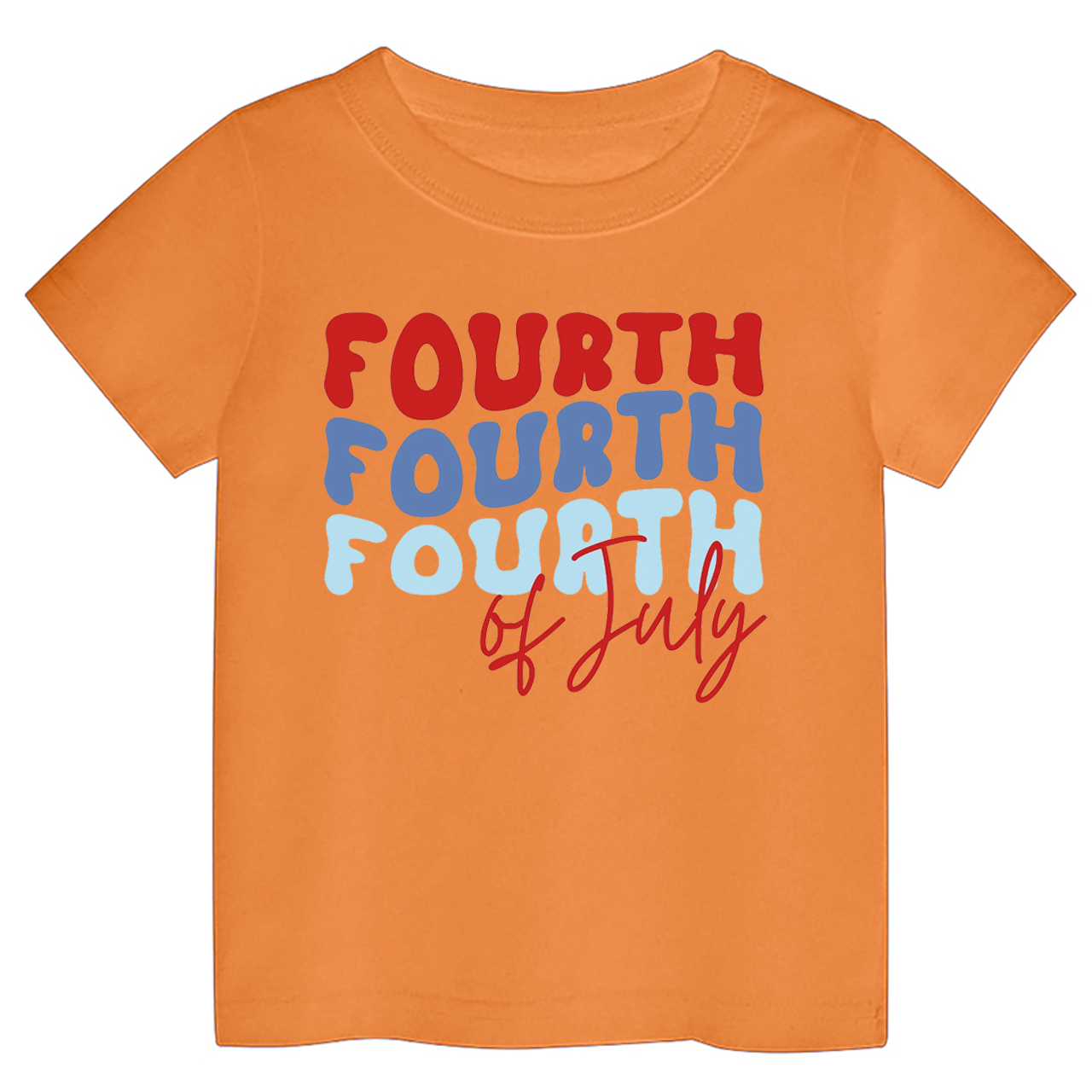Groovy America 4th Of July Toddler Tees