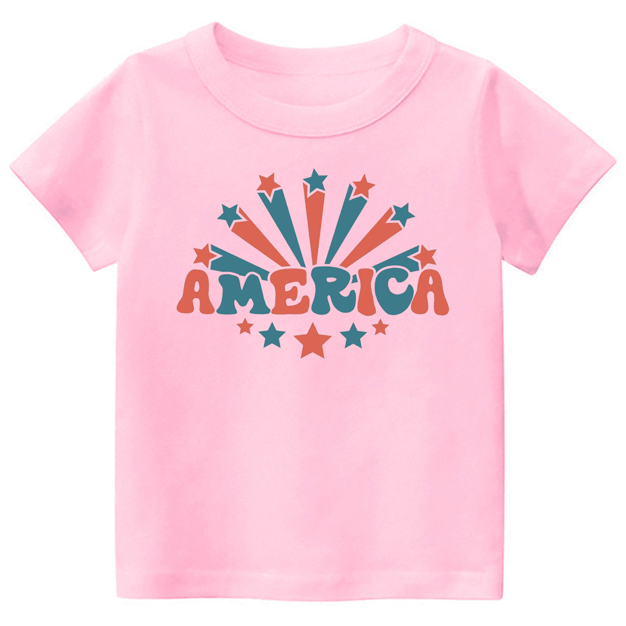 America Star 4th Of July Toddler Tees