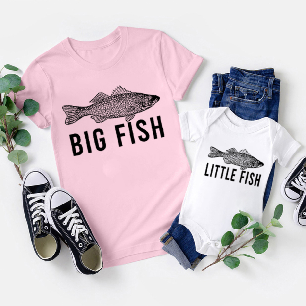 Dad And Son Matching Shirts Fishing Buddies