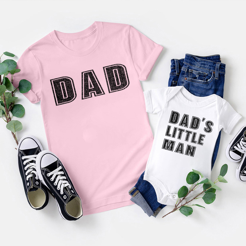 Dad And His Little Man Matching Shirts