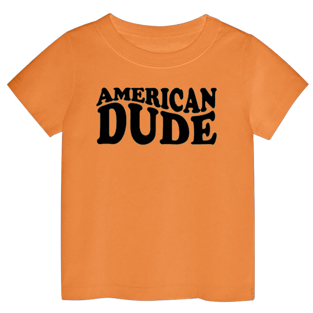 American Dude Memorial Day Toddler Tees