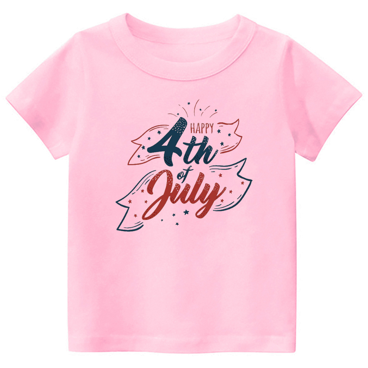 Happy 4th Of July Day Toddler Tees