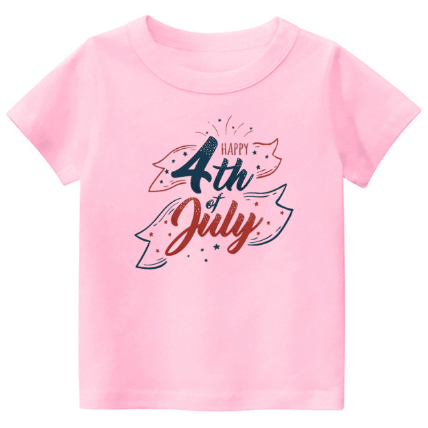 Happy 4th Of July Day Toddler Tees