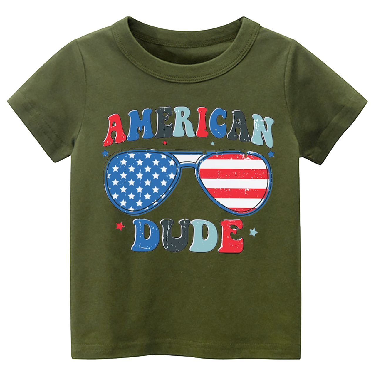 American Dude Freedom Toddler Tees