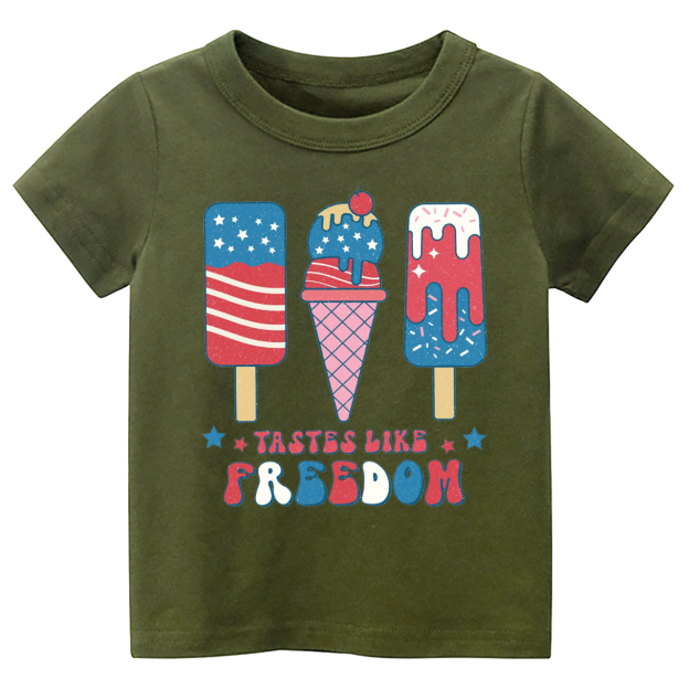 Tastes Like Freedom Toddler Tees