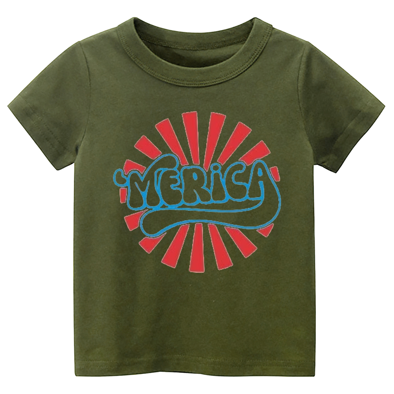 Merica Spherical Radiation Youth T-Shirt