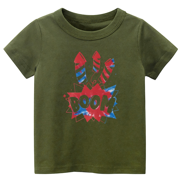 Fireworks Boom Toddler Shirt