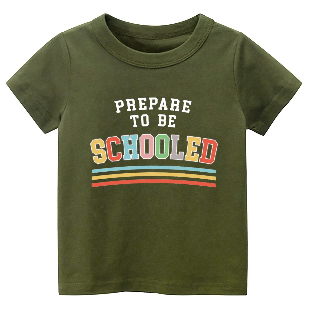 Prepare To Be Schooled Back To School Toddler Shirts