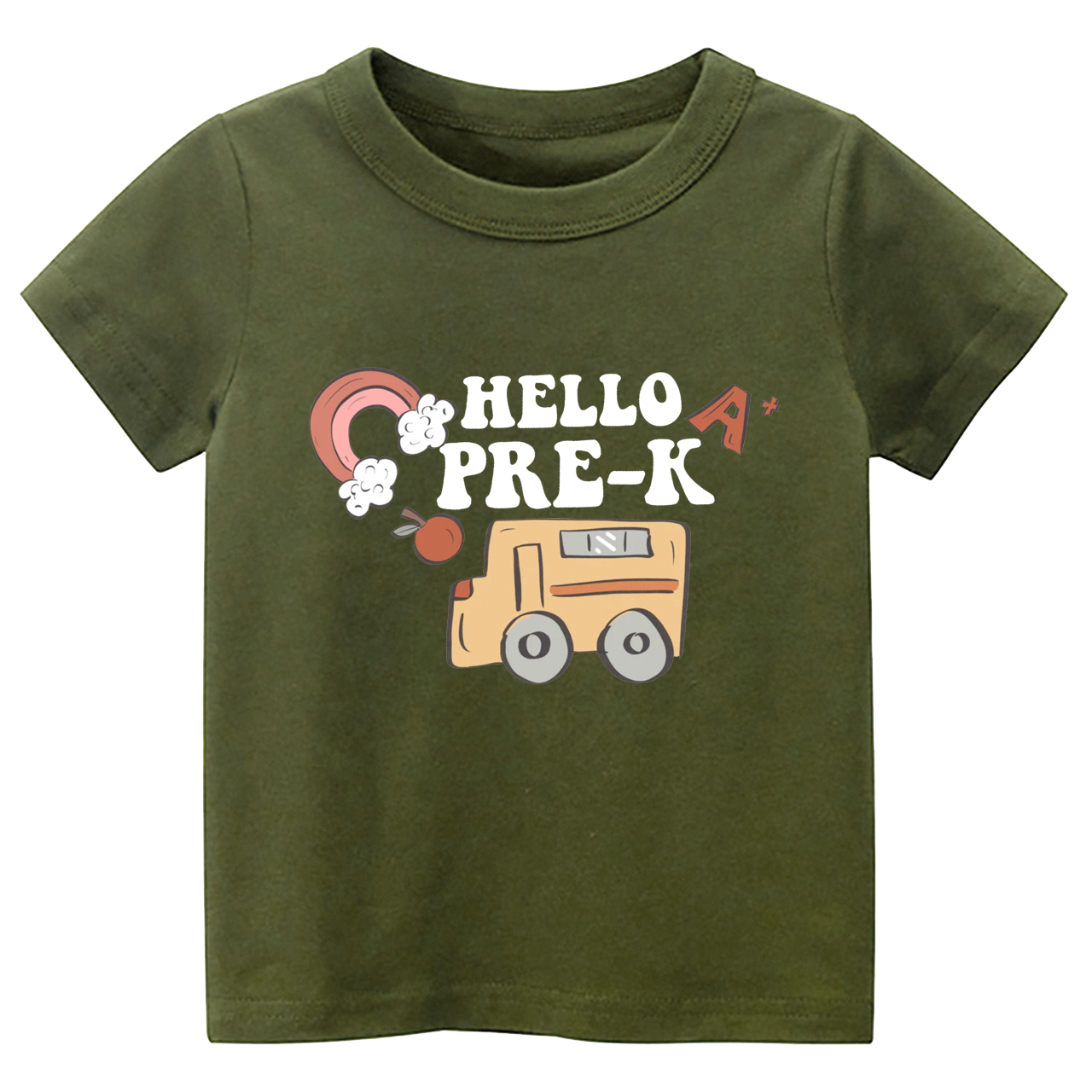 Hello Pre-K Back To School Toddler Shirts