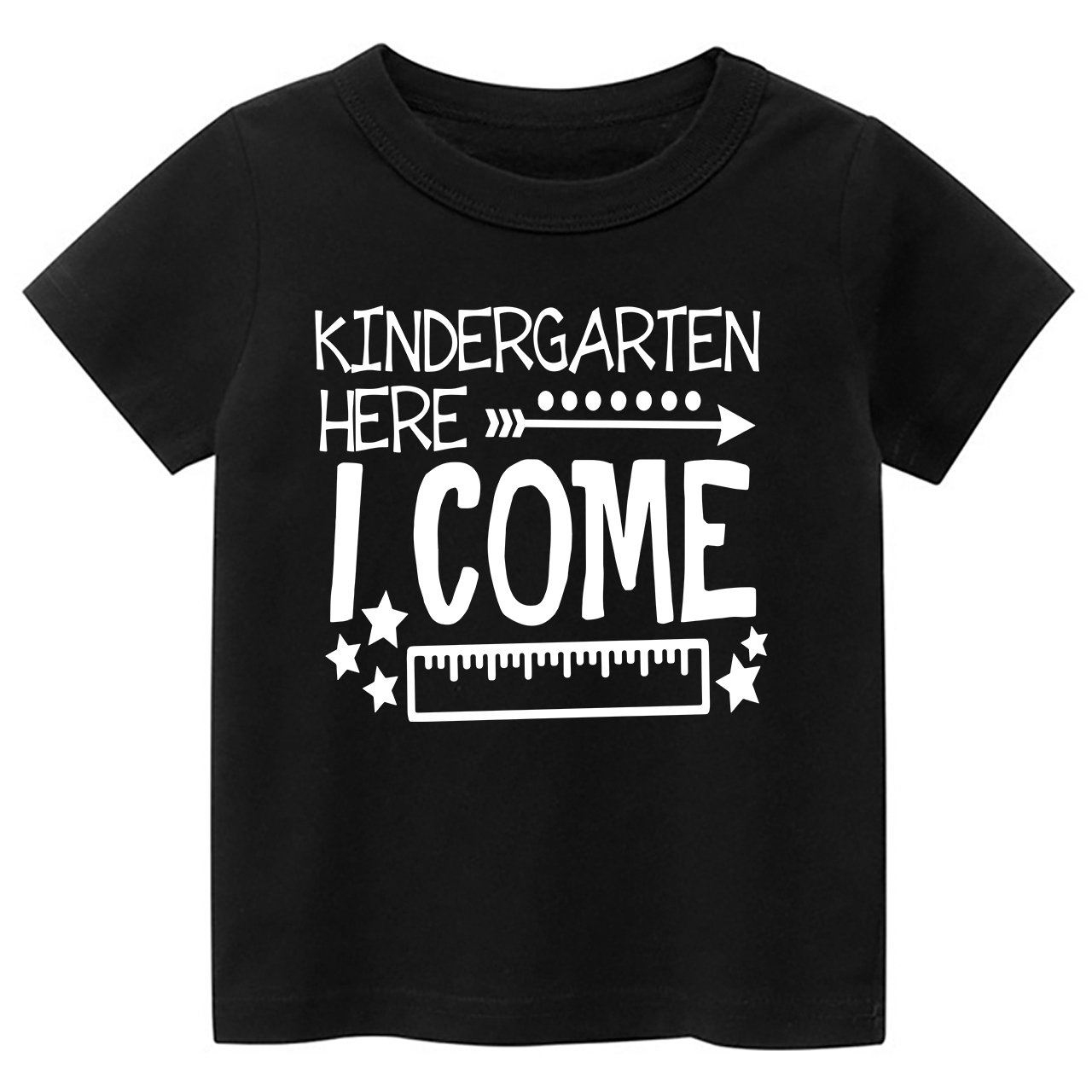Kindergarten Here I Come Back To School Toddler Shirts