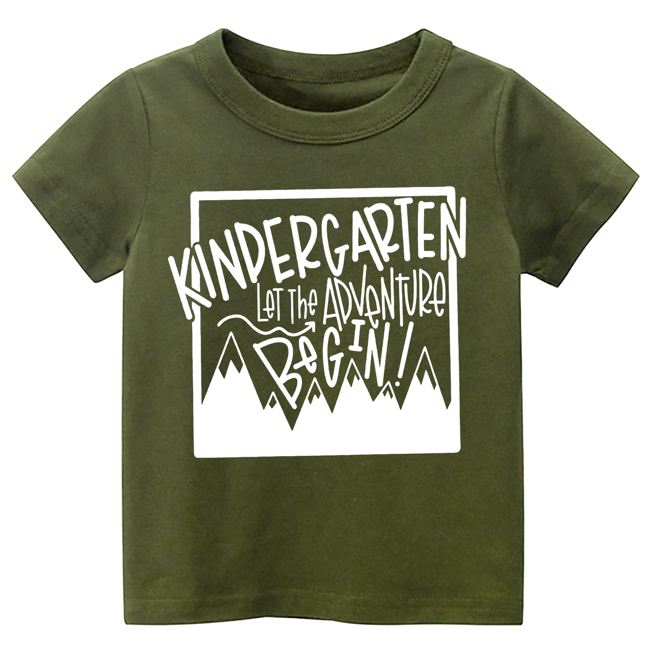 Kindergarten Let The Adventures Begin Back To School Toddler Shirts