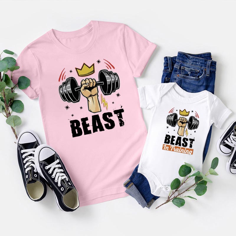 Beast And Beast In Training Father's Day T-Shirt