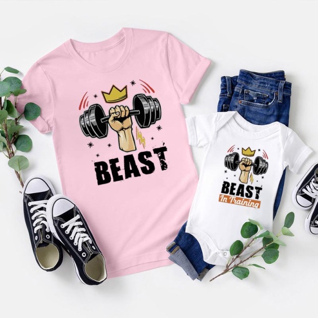 Beast And Beast In Training Father's Day T-Shirt