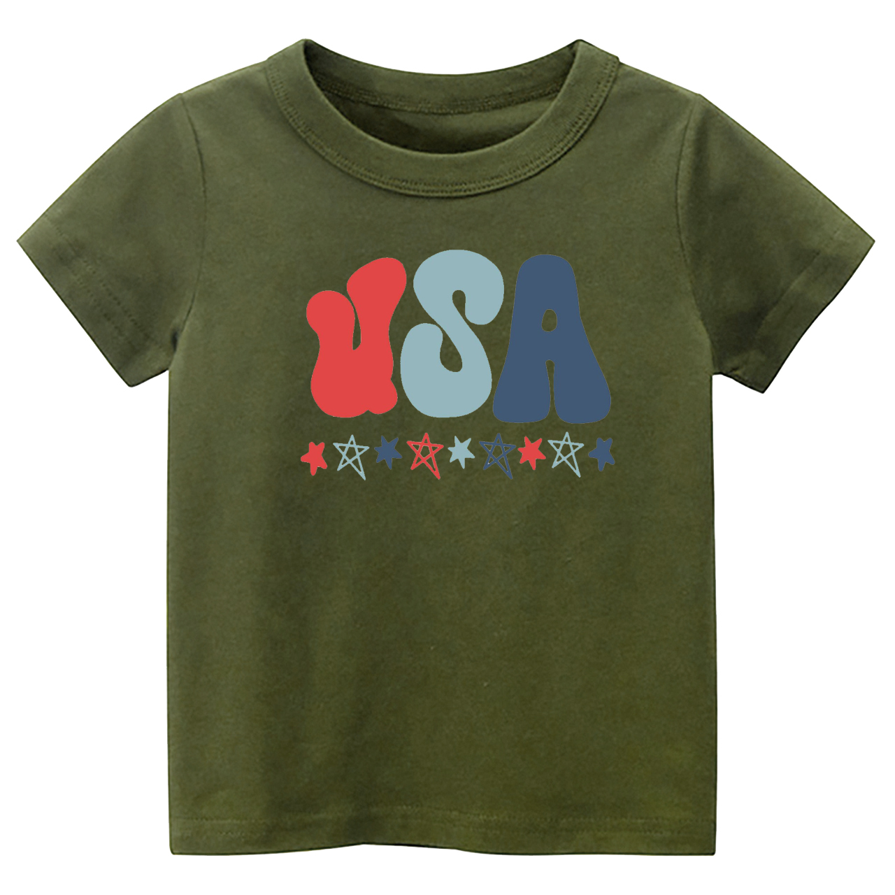 USA Stars Independence Day Toddler Shirt