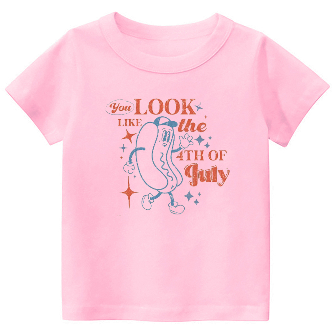 Hotdog Look Like The 4th Of July Toddler Shirt Sale-Beepumpkin™