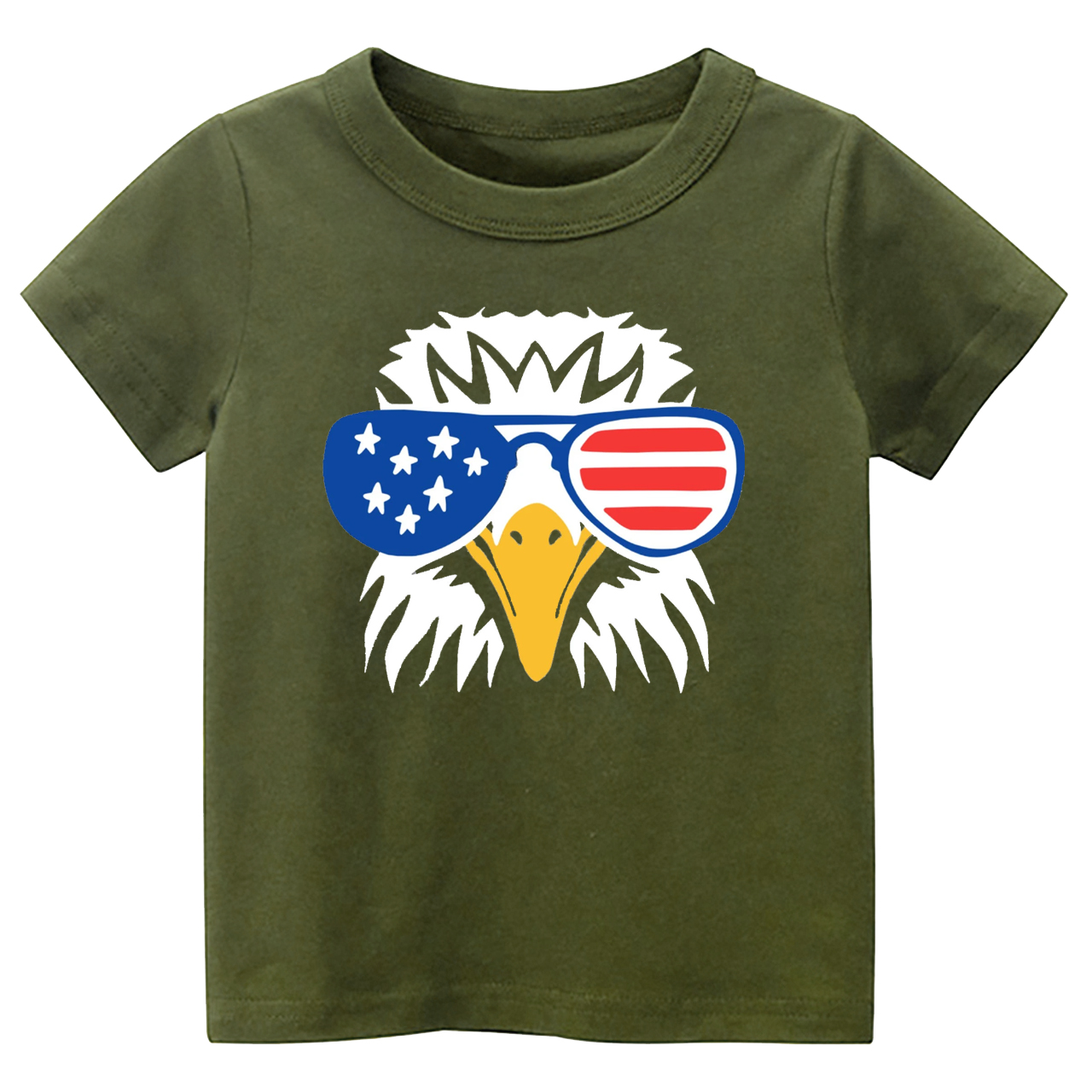 Patriotic Eagle Toddler Shirt