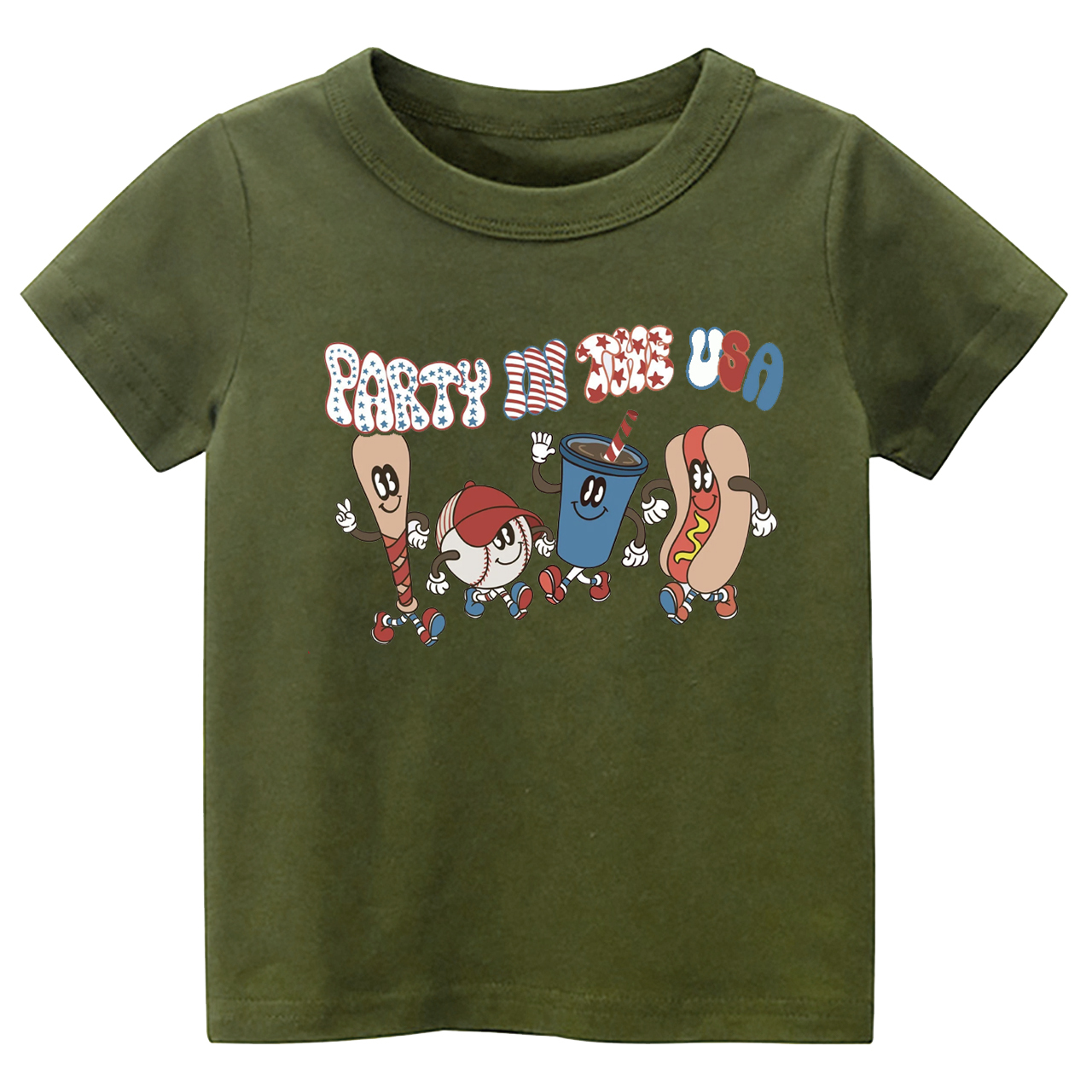 Retro Party In the USA Toddler Shirt