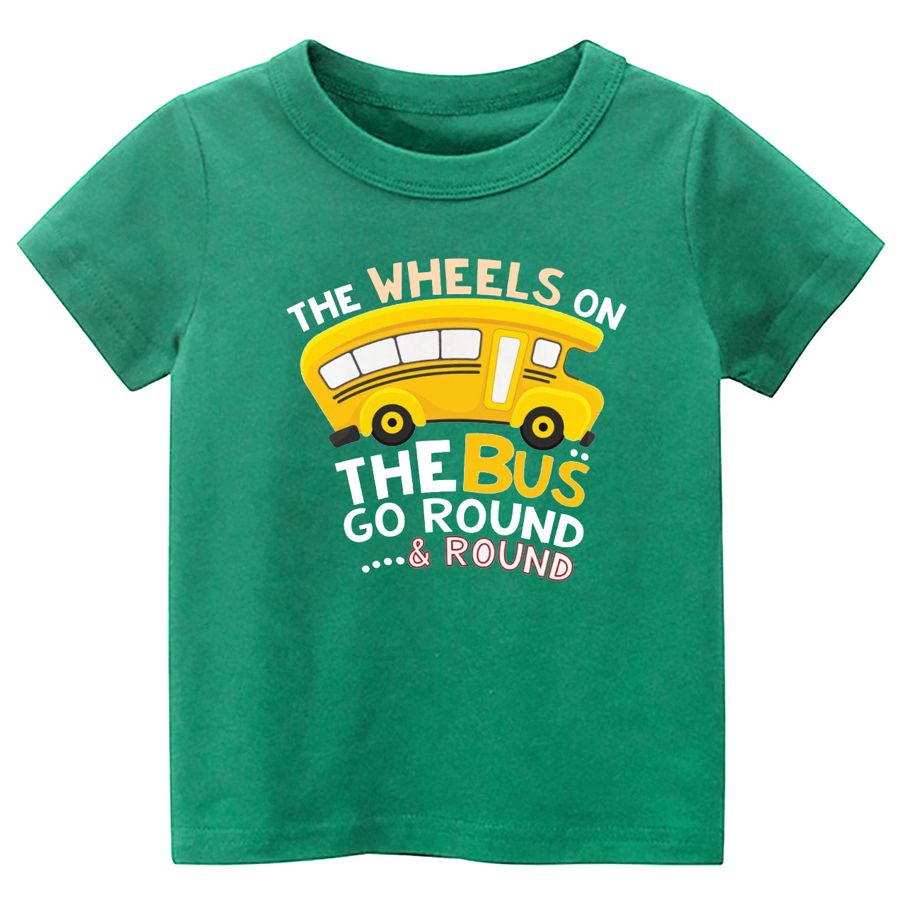 The WHEELS On The BUS Kids Shirt