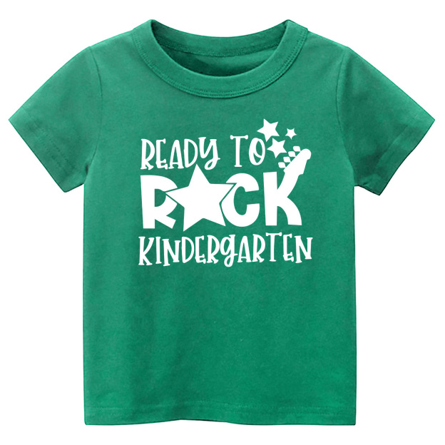 Ready To Rock Kindergarten Shirts For School Kids