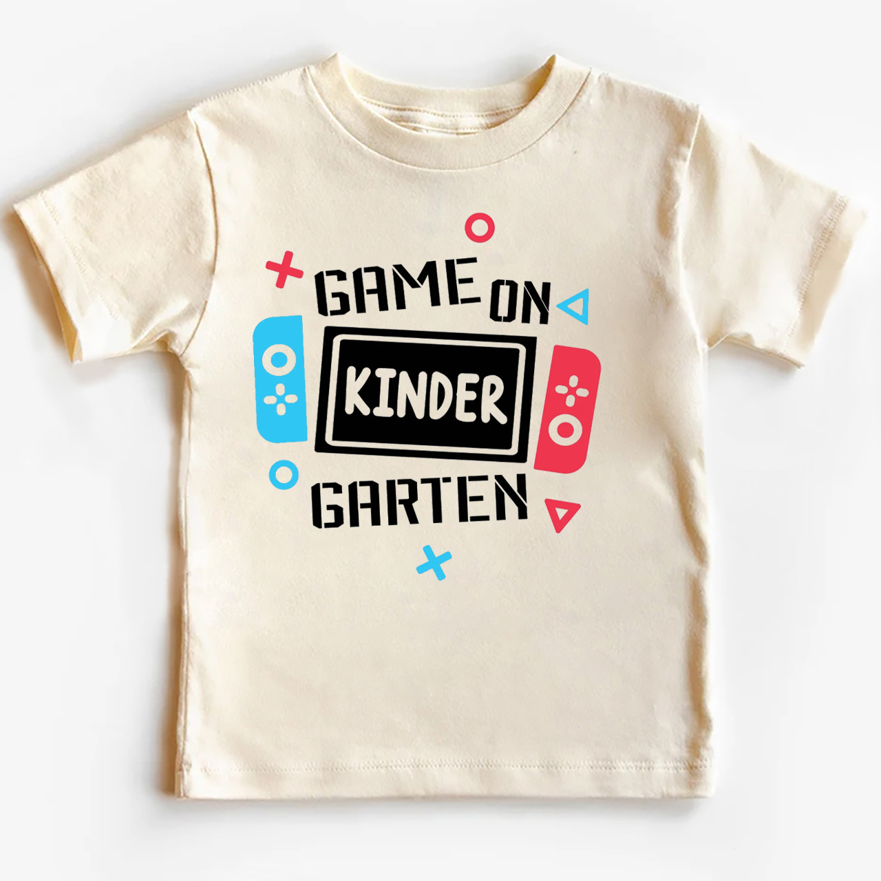 Natural Kindergarten Shirts For School Kids