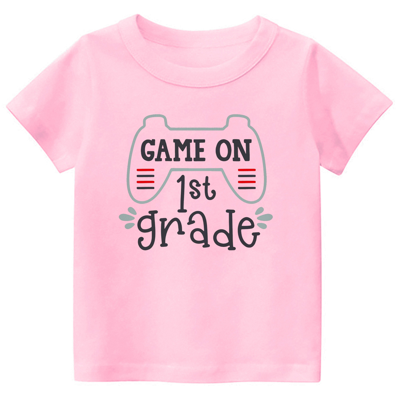 Personalized Game On XX Grade Kids Shirts