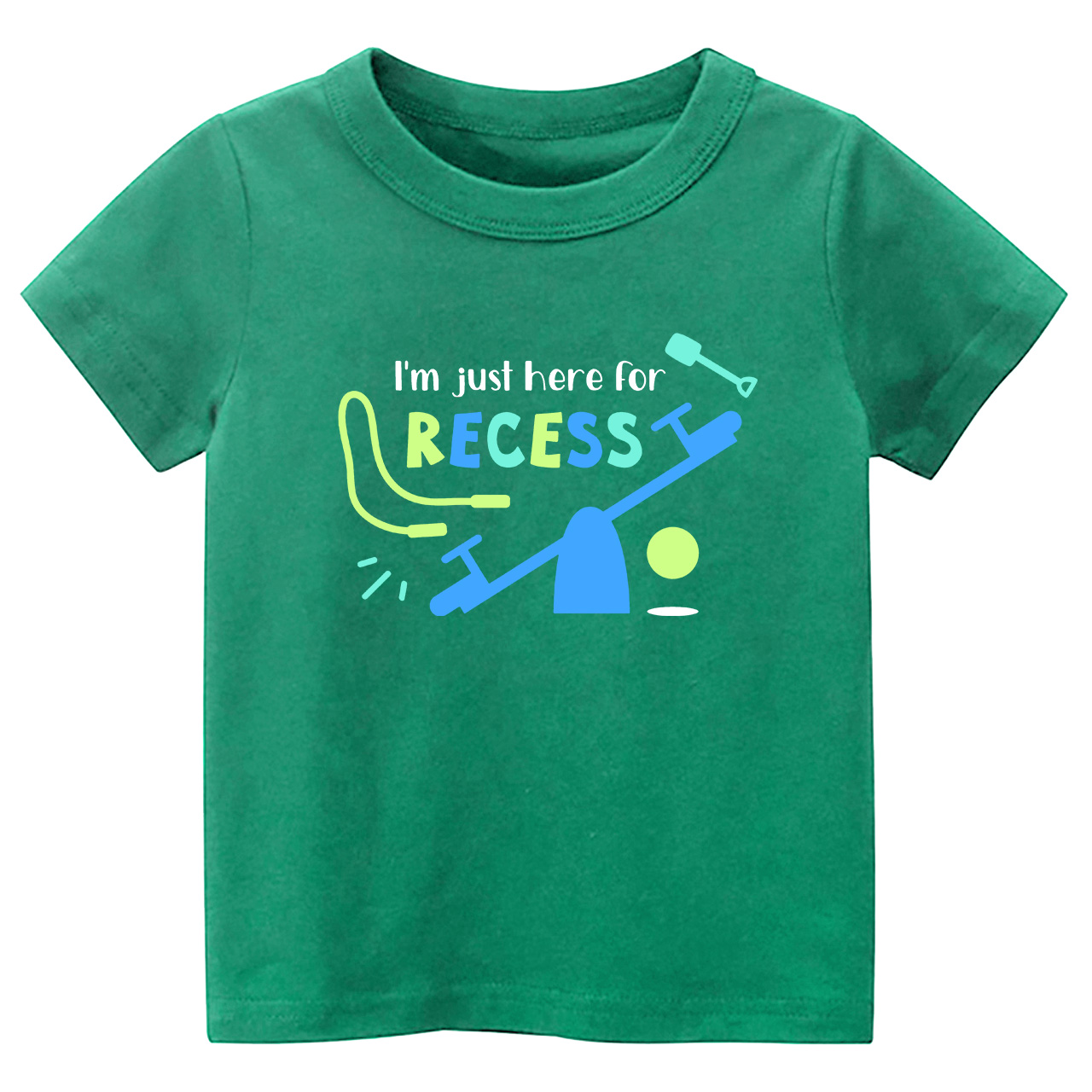 I'm Just Here for Recess School T-shirts