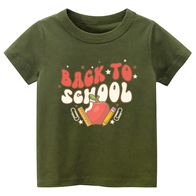 Cute Retro Back to School Gift Kids T-shirts