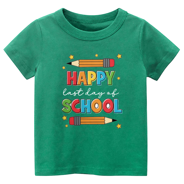 Happy Last Day Of School Toddler Shirt