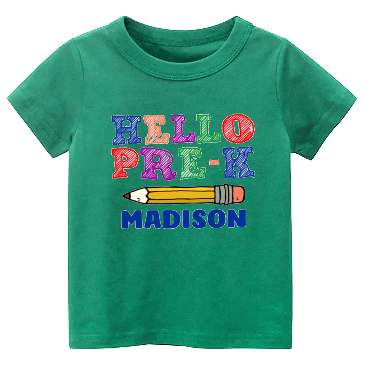 Personalized Pre-K Shirt  For School Kids