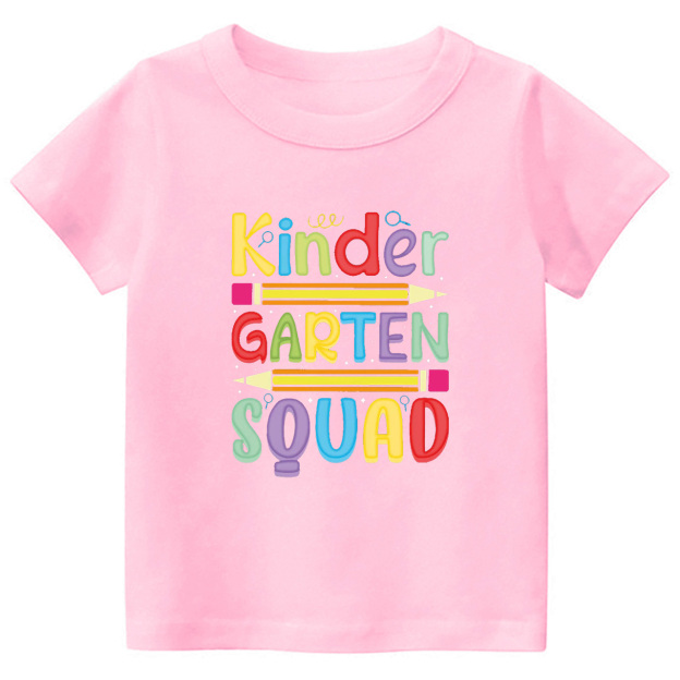 Kindergarten Squad Shirts For Kids