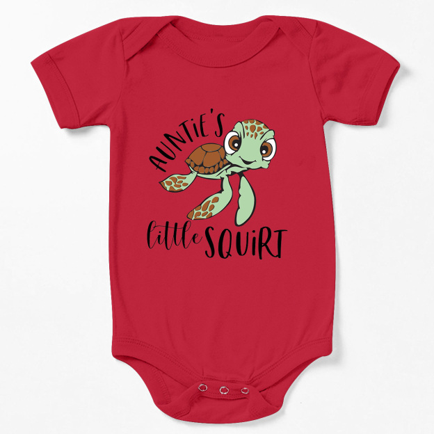 Auntie's Little Squirt Baby Bodysuit