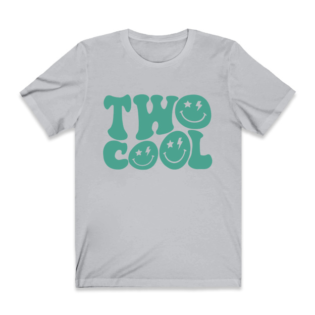 Two Cool Happy Face Retro T-Shirt