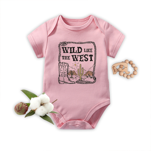 Wild Like The West Baby Bodysuit