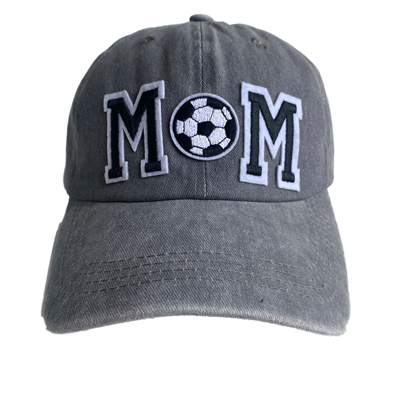 Soccer Mom Letter Embroidered Baseball Caps