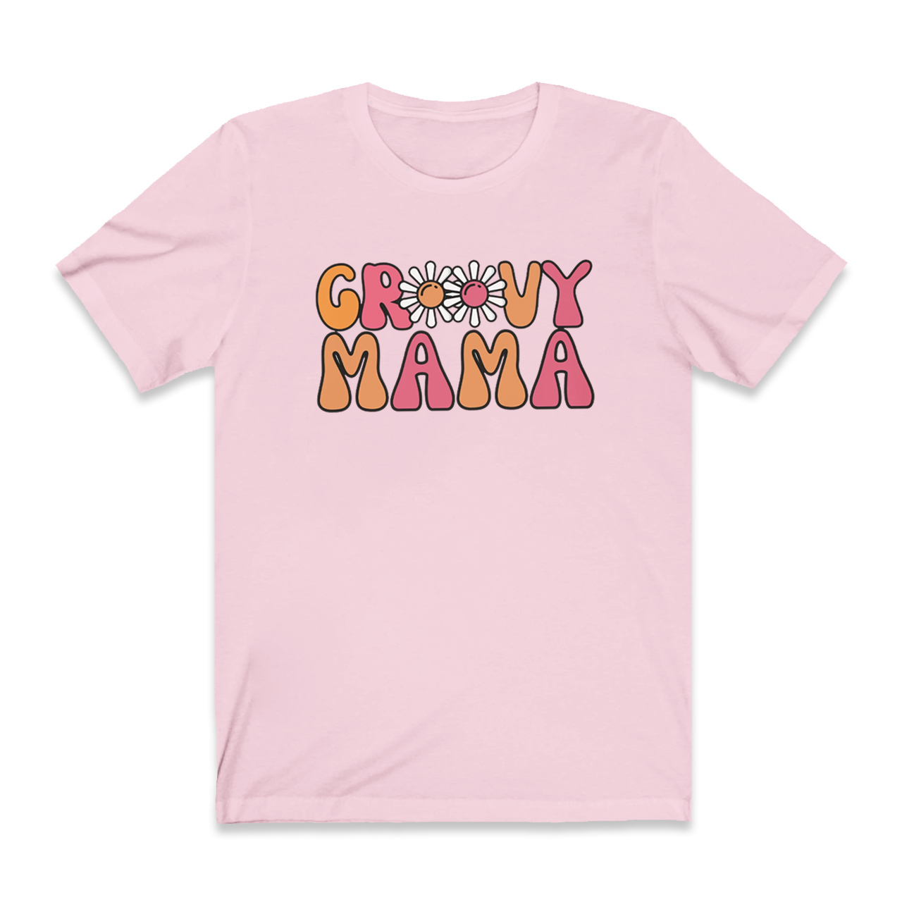 Groovy Mama Hippie Mom T-Shirt