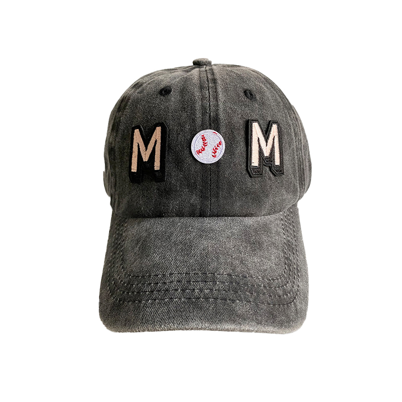 Baseball Mom Letter Embroidered Baseball Caps