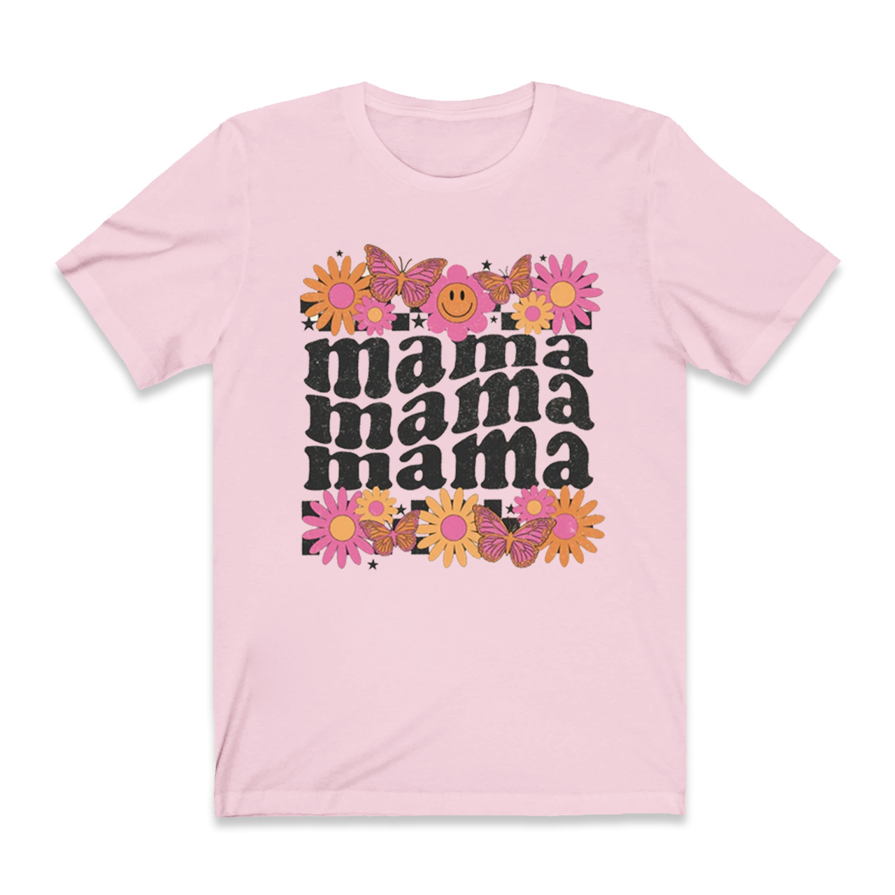 Floral Mama Shirt Retro Style