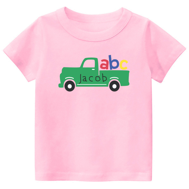 Truck-abc Personalized School Shirt